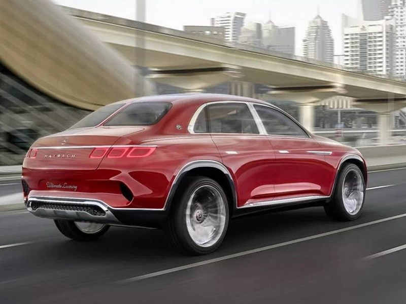 Mercedes-Maybach рассекретил роскошный седан-кроссовер